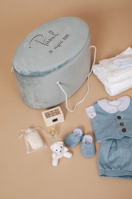 Set botez baietel Theodore- varianta bumbac standard [4]