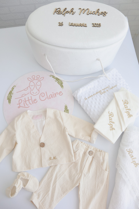 Set botez baietel personalizat Wilfred [5]
