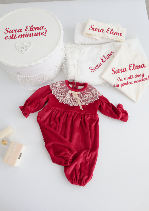 Set botez fetita Candy Cane- Little Claire [1]