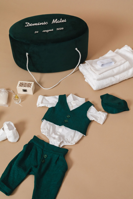 Set botez complet Little Prince- bumbac [4]