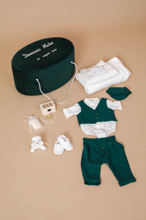 Set botez complet Little Prince- bumbac [5]