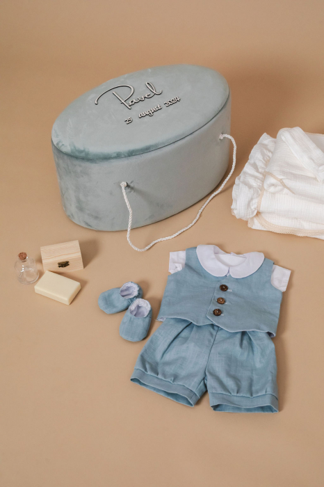 Set botez complet Theodore- varianta muselina [4]