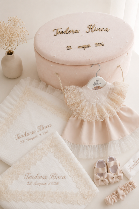set botez fetiță Clarisse by Little Claire [17]