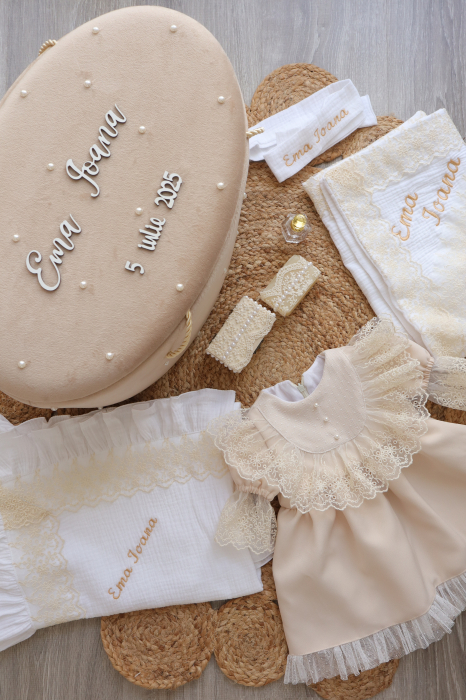 set botez fetiță Clarisse by Little Claire [5]