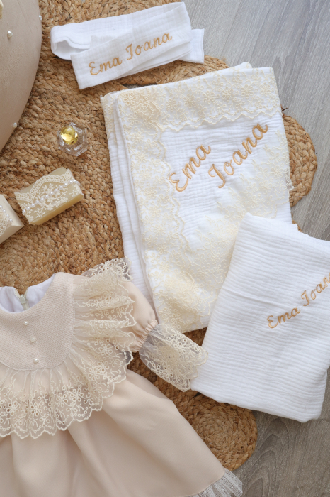 set botez fetiță Clarisse by Little Claire [7]