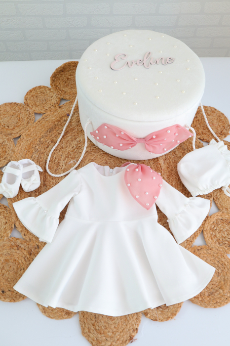 Set complet botez fetita Juliette by Little Claire [2]
