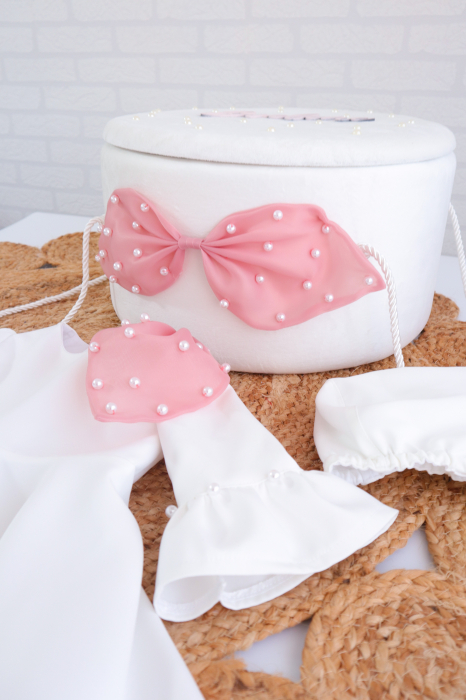Set complet botez fetita Juliette by Little Claire [4]