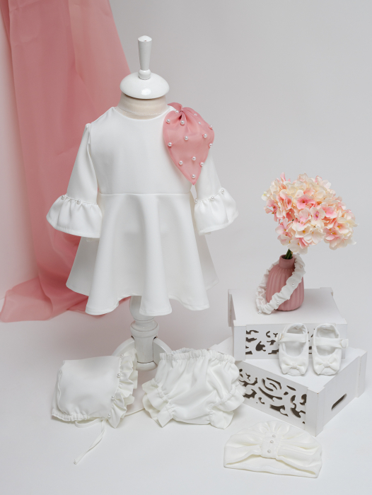 Set complet botez fetita Juliette by Little Claire [8]