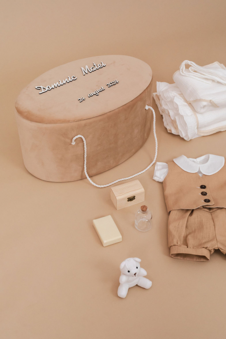 Set botez Little Gentleman- varianta muselina [4]