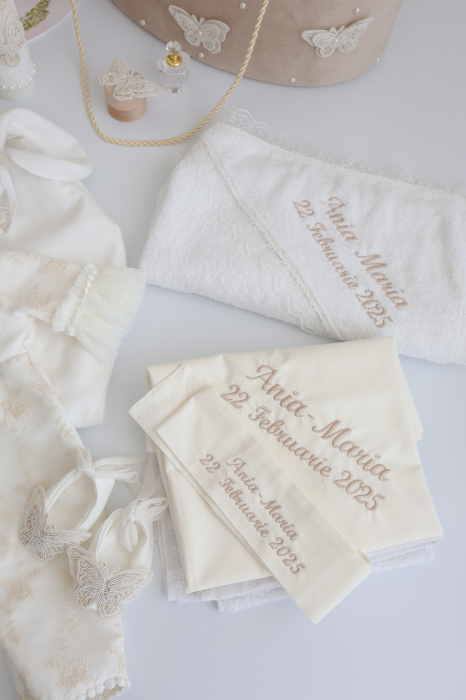Set botez complet fetita fluturasi Mara by Little Claire [3]