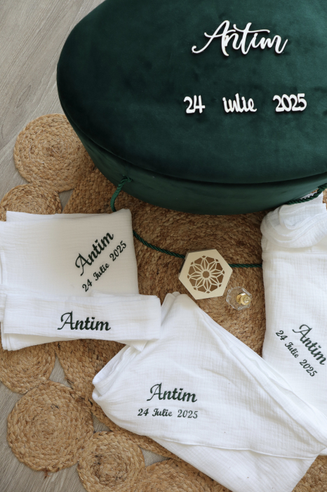 Trusou Botez Personalizat Băiat – Set Elegant cu Nume Antim [3]