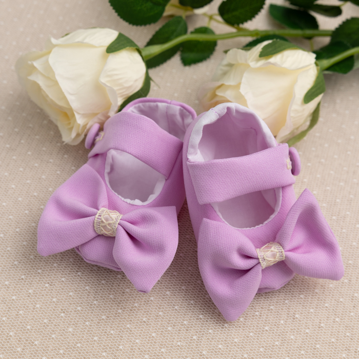 Set Botez Personalizat Fetiță Eden - Lila & Ivory [8]