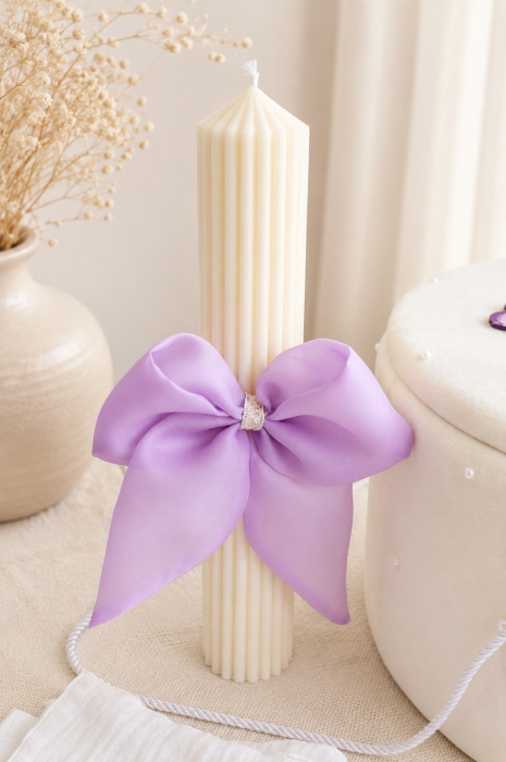 Set Botez Personalizat Fetiță Eden - Lila & Ivory [4]