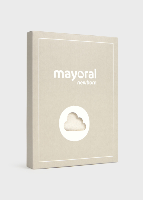 Set cadou nou nascut fetita 3 piese Mayoral Ceramica 100% bumbac [2]