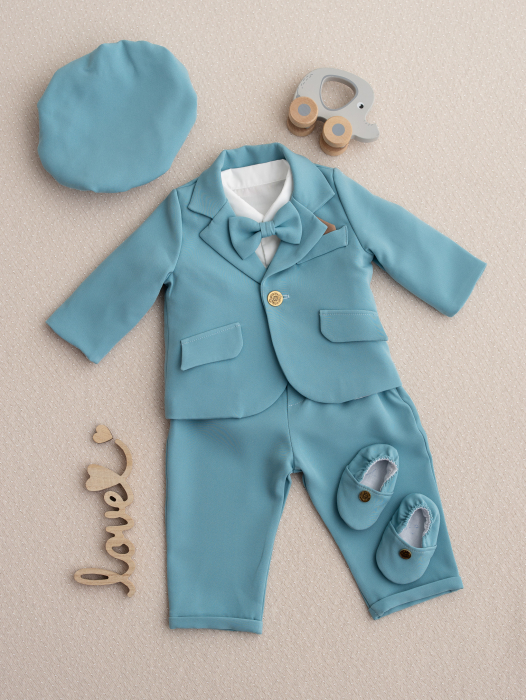 Set complet botez baietel Luca, tematica ursulet - Little Claire [3]