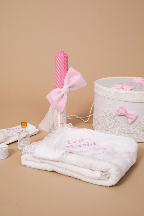 Set trusou botez fete Blushing Rose bt LittleClaire [11]