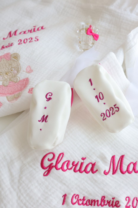 Set complet botez personalizat IZA – eleganță delicată pentru un moment special [5]