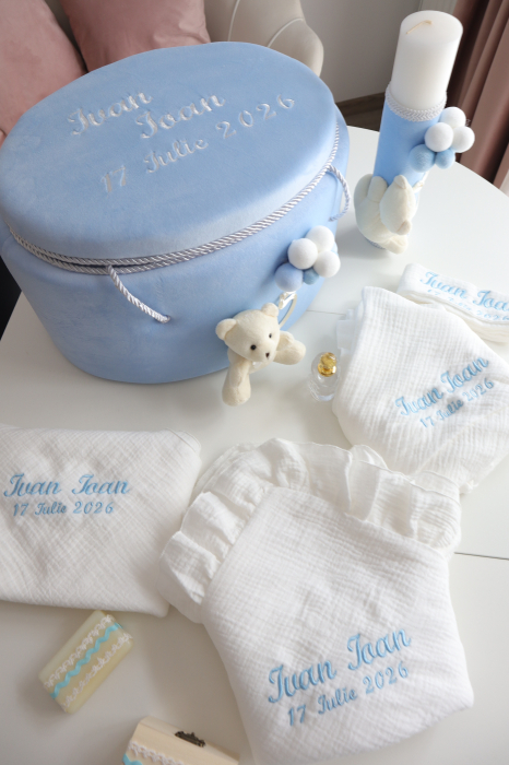 Set complet de botez baietel Emile [2]