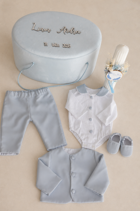 Set de botez Emile – Eleganță atemporală pentru un moment de neuitat [4]