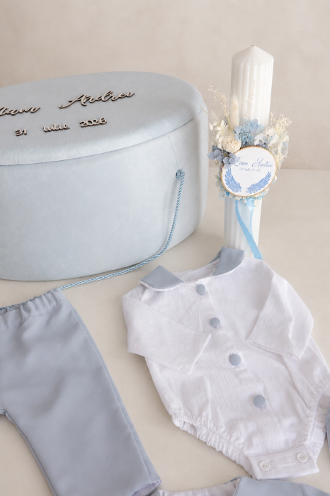 Set de botez Emile – Eleganță atemporală pentru un moment de neuitat [5]