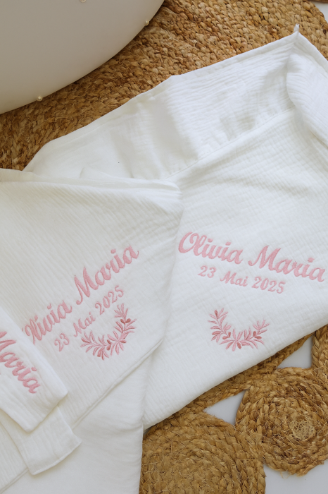 Set de botez fetita White Blossom [5]