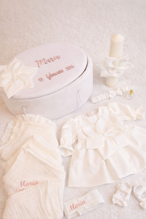 Set de botez fetita White Blossom [15]