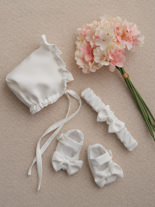 Set de botez fetita White Blossom [7]