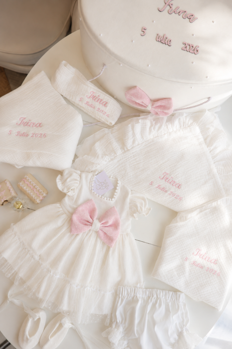 Set de botez pentru fetita Blush Signature Set [3]