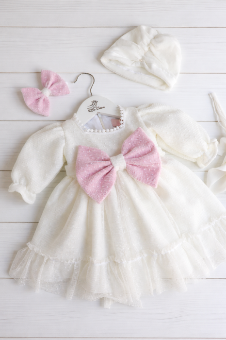 Set de botez pentru fetita Blush Signature Set [8]
