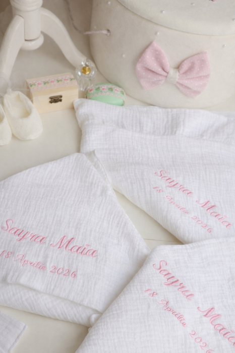 Set de botez pentru fetita Blush Signature Set [4]