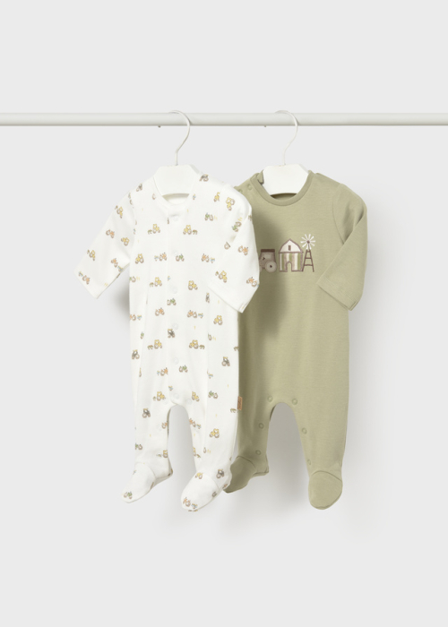 Set doua salopete newborn Baietel Mayoral [3]
