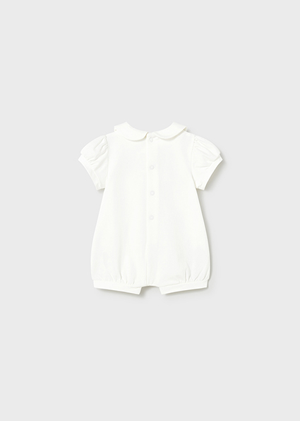 Set doua salopete scurte fetita Flowers [4]