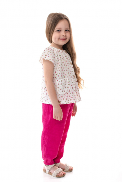 Set fete 2 piese Fucsia Flower [3]