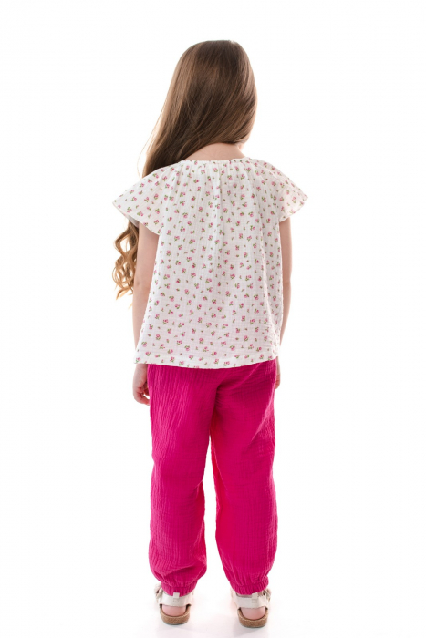 Set fete 2 piese Fucsia Flower [7]