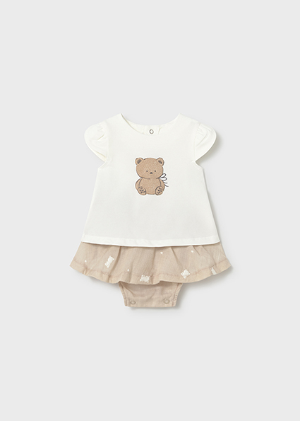 Set Newborn fetita tricou si fustita Mayoral [4]