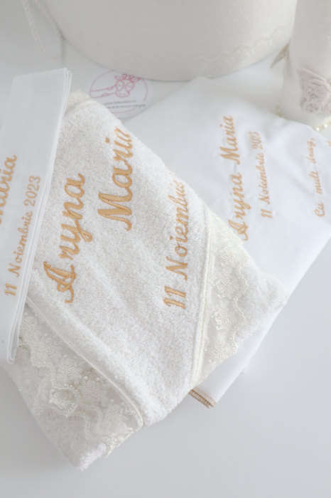 Set trusou botez personalizat Butterfly [3]