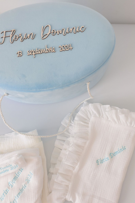 Trusou botez Baby Blue [4]