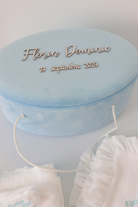 Trusou botez Baby Blue [2]