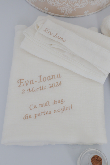 Trusou botez complet muselina Ioana [3]