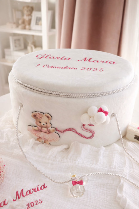 Trusou botez fetita ursulet balerina [2]