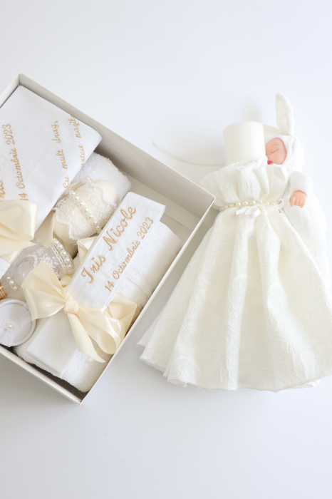 Trusou botez fetita crem [4]