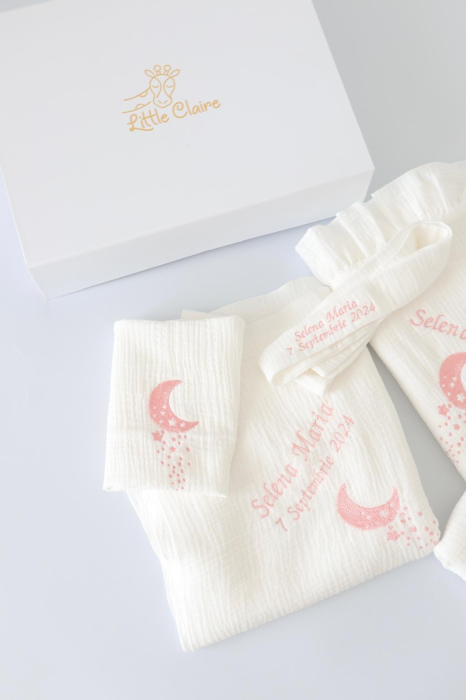 Trusou botez muselina personalizat Stellar dream [3]