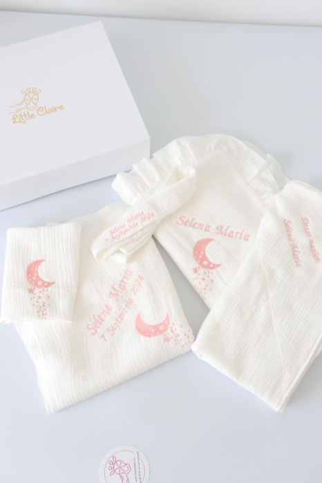 Trusou botez muselina personalizat Stellar dream [2]