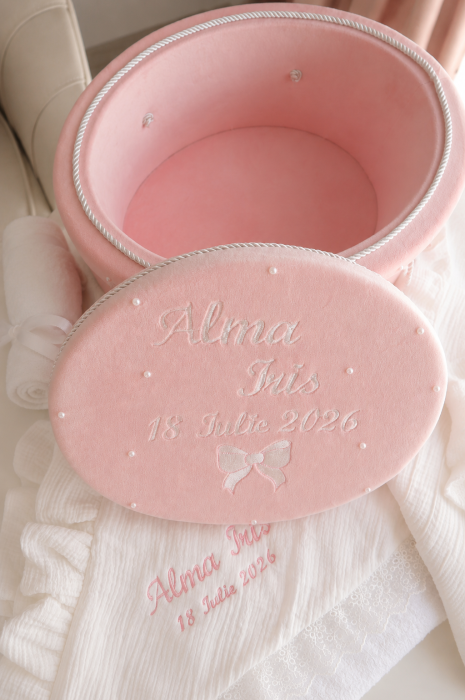 Trusou botez personalizat Pearl 7 piese [4]