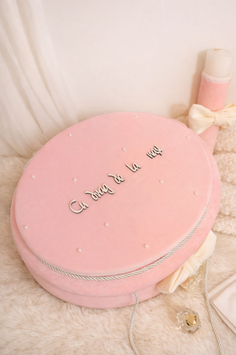 Trusou botez personalizat pentru fetite - Rosa Belle [2]