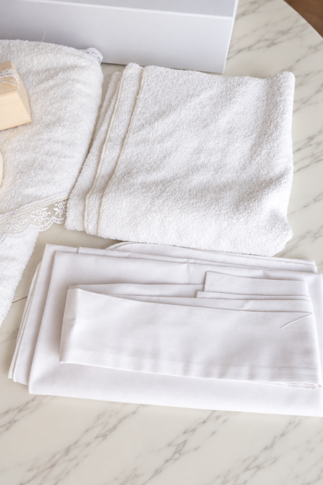 Trusou botez standard bumbac Little Claire Collection [3]