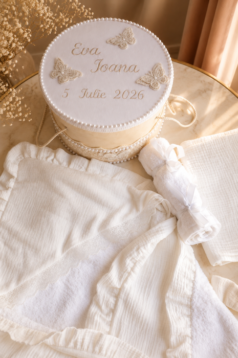 Trusou complet 7 piese , cufar macadamia, personalizare inclusa [2]