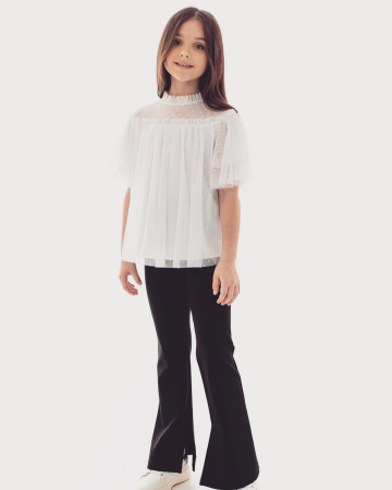 Bluza alba fete Kim [4]