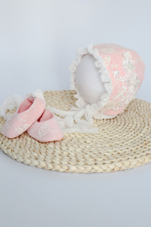 ACCESORII BOTEZ - Boneta bebelusi Amaryllis
