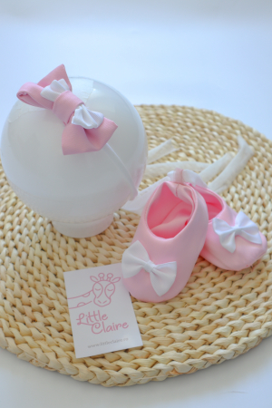 BOTOSEI SI PANTOFIORI - Botosei roz cu fundita